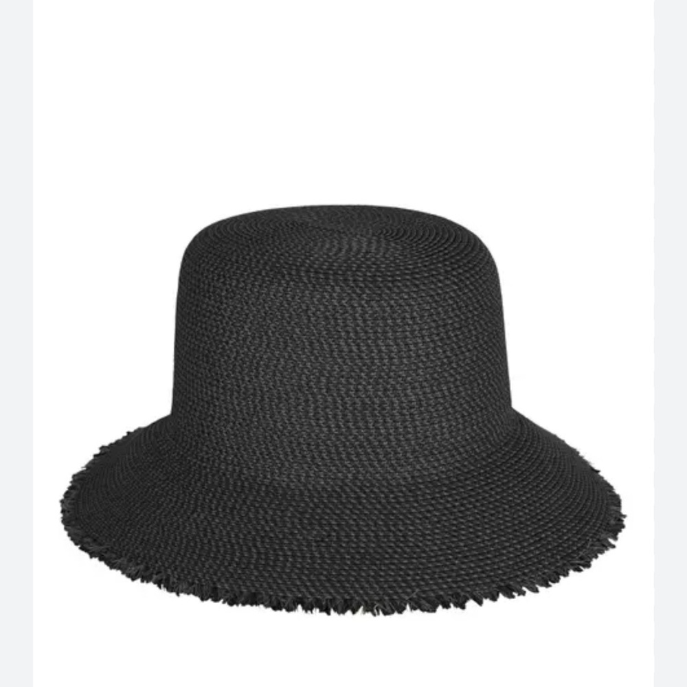 Eric Javits Elegant Black Bucket Hat